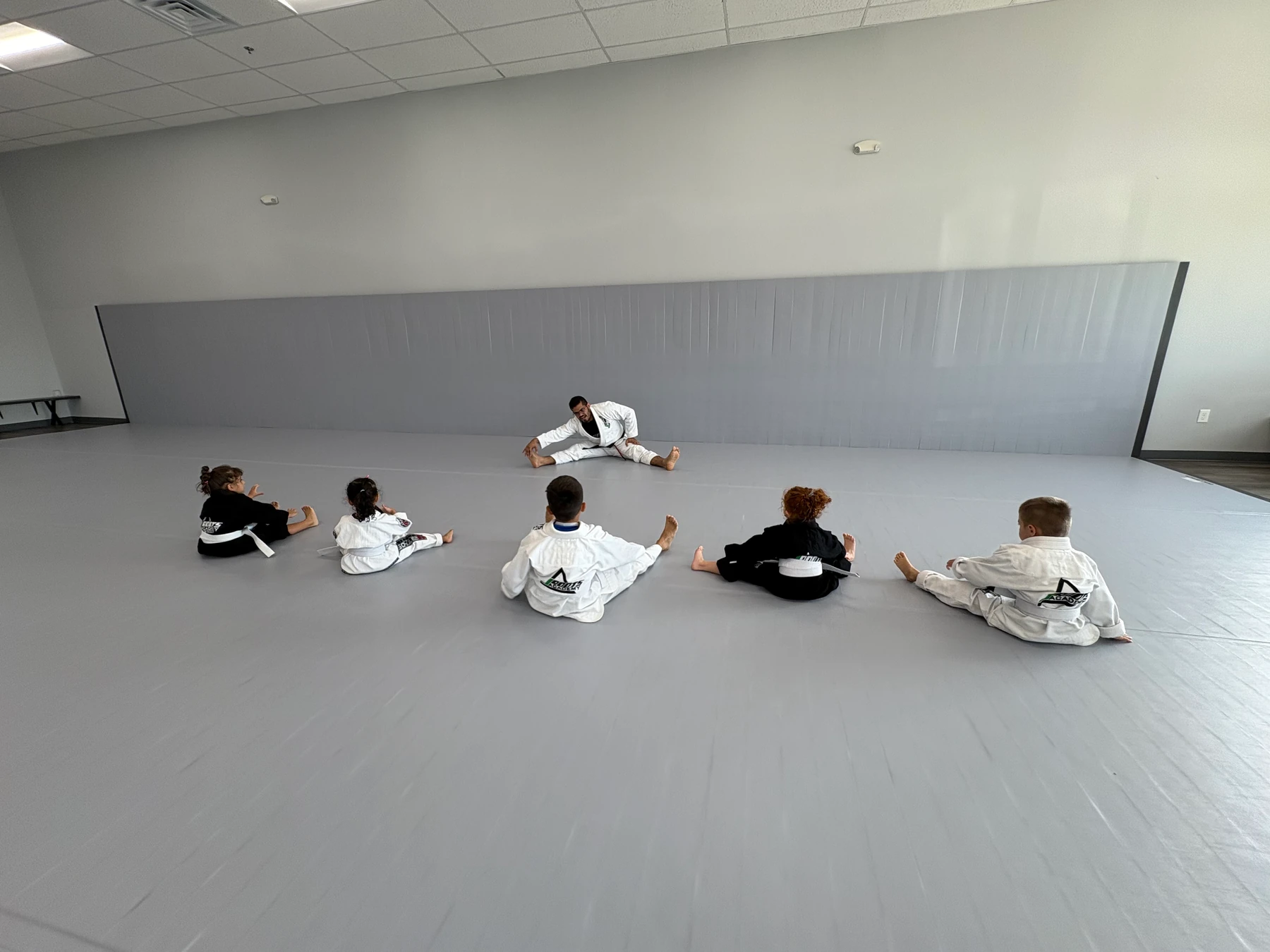 JRoots Keller students training Brazilian Jiu-Jitsu